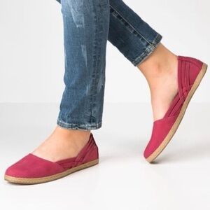 Ugg Womens Shoes Ugg Cicily Espadrilles Hot Pink Slip On Shoes Sz 7.5